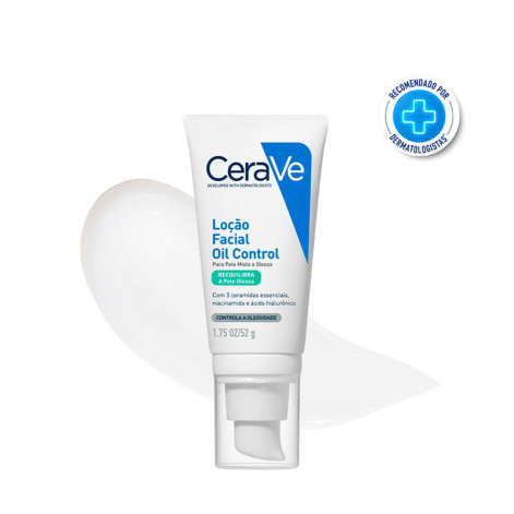 Loção Facial Oil Control Cerave Pele Mista a Oleosa 52g Loção Facial Oil Control Cerave Pele Mista a Oleosa 52g
