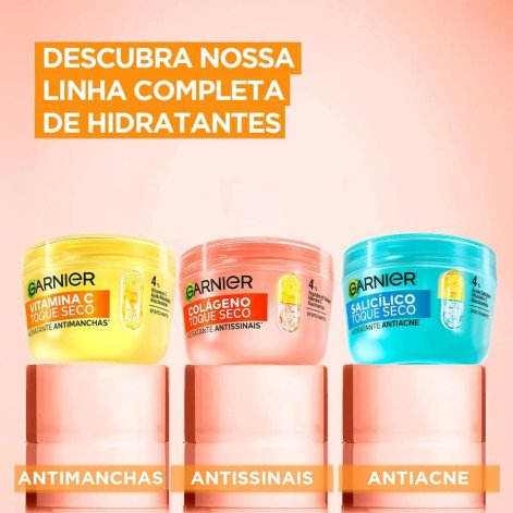 Hidratante Facial Antissinais Garnier Colágeno Toque Seco 85g Hidratante Facial Antissinais Garnier Colágeno Toque Seco 85g