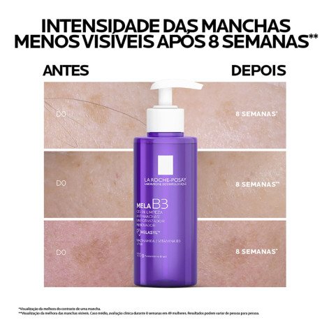 Gel de Limpeza Facial La Roche-Posay Mela B3 Antimanchas 120g Gel de Limpeza Facial La Roche-Posay Mela B3 Antimanchas 120g