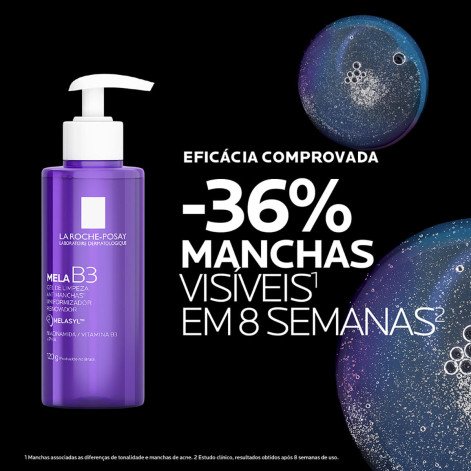 Gel de Limpeza Facial La Roche-Posay Mela B3 Antimanchas 120g Gel de Limpeza Facial La Roche-Posay Mela B3 Antimanchas 120g