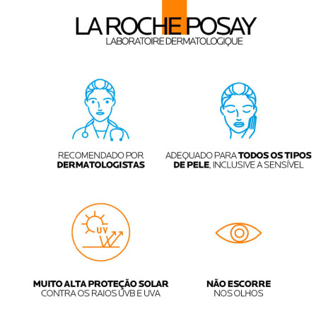 Protetor Solar Facial La Roche-Posay Anthelios UVAir FPS60 Cor 6.0 45ml Protetor Solar Facial La Roche-Posay Anthelios UVAir FPS60 Cor 6.0 45ml