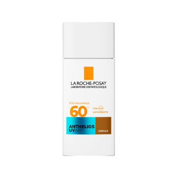 Protetor Solar Facial La Roche-Posay Anthelios UVAir FPS60 Cor 6.0 45ml Protetor Solar Facial La Roche-Posay Anthelios UVAir FPS60 Cor 6.0 45ml
