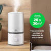 Umidificador De Ar Multilaser Multi Saúde Easy Air HC290 Bivolt 1.8L