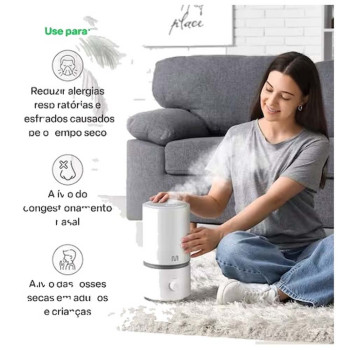 Umidificador De Ar Multilaser Multi Saúde Easy Air HC290 Bivolt 1.8L