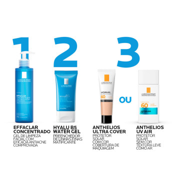 Gel Hidratante Facial La Roche-Posay Hyalu B5 Matificante Preenchedor 40g