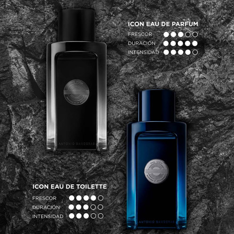 Perfume The Icon Eau De Parfum Masculino Banderas 100ml Perfume The Icon Eau De Parfum Masculino Banderas 100ml