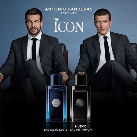 Perfume The Icon Eau De Parfum Masculino Banderas 100ml Perfume The Icon Eau De Parfum Masculino Banderas 100ml