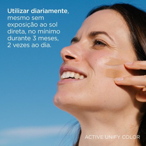 Clareador e Protetor Solar Isdin Foto Ultra Active Unify Color FPS 99 50ml