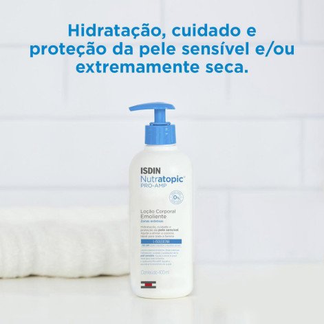 Loção Corporal para Pele Sensível Isdin Nutratopic Pro-AMP 400ml Loção Corporal para Pele Sensível Isdin Nutratopic Pro-AMP 400ml