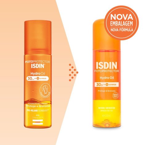 Protetor Solar e Bronzeador Isdin HydroOil FPS30 200ml