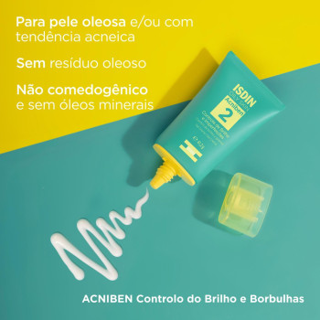 Isdin Acniben 2 Controle De Brilho 41,2gr Gel Creme
