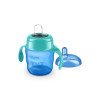Copo de Transição Avent 6M+ Azul Bico de Silicone 200ml Copo de Transição Avent 6M+ Azul Bico de Silicone 200ml