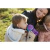 Copo com Canudo de Silicone com Alça Treinamento Dinossauro 200 ML Azul e Roxo Philips Avent