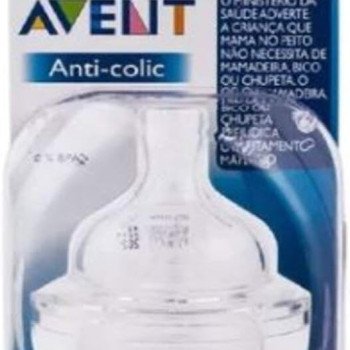 Bico Clássico Philips Avent Tamanho 4 Silicone com 2 Unidades