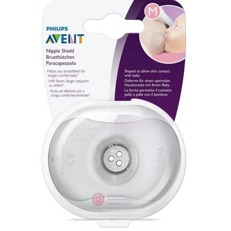 Protetor de Seio Pequeno 2 Unidades Philips Avent Protetor de Seio Pequeno 2 Unidades Philips Avent