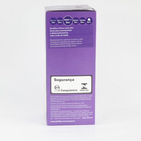 Mamadeira Avent Rosa Petala 3.0 Ant Got 260ML