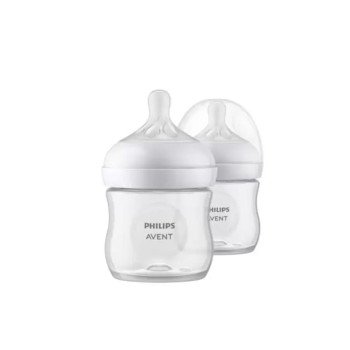 Mamadeira Pétala 3.0 125ml +0m Transparente 2und Philips Avent