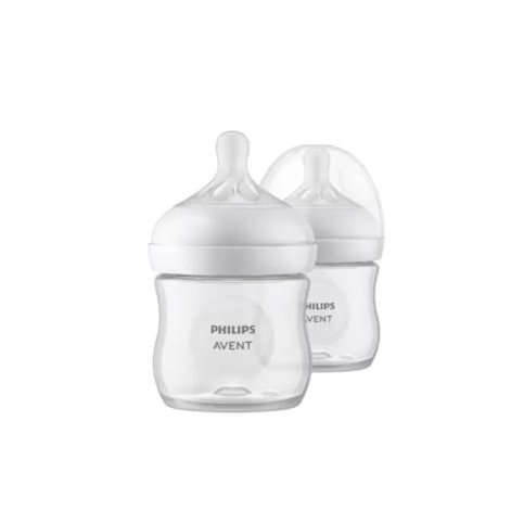 Mamadeira Pétala 3.0 125ml +0m Transparente 2und Philips Avent