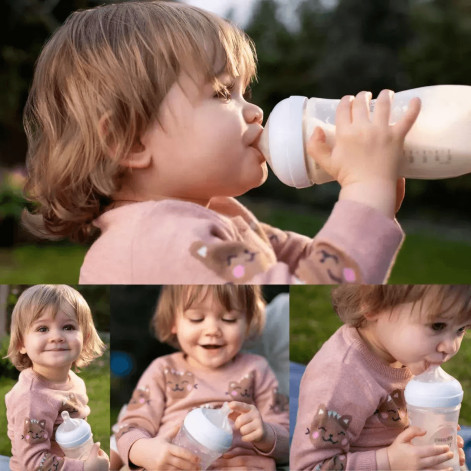 Bico para Mamadeira Philips Avent Pétala +1meses Fluxo Médio Silicone Tamanho 3 2 Unidades