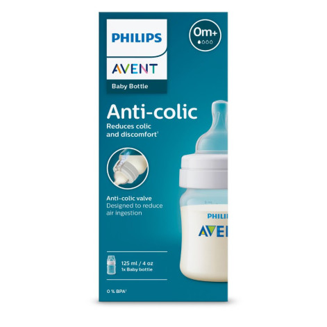 Mamadeira Anticólica 125ml 1 unidade - Avent Mamadeira Anticólica 125ml 1 unidade - Avent