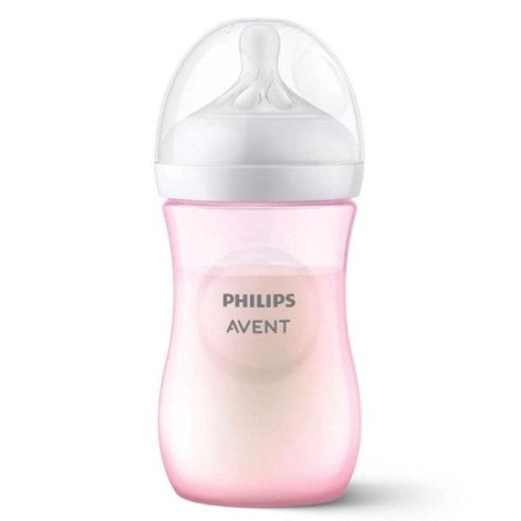 Kit 3 Mamadeiras ANTI-COLIC Petala 125/260/330ML Rosa Philips AVENT SCD838/28