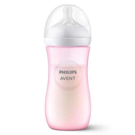 Kit 3 Mamadeiras ANTI-COLIC Petala 125/260/330ML Rosa Philips AVENT SCD838/28