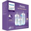 Kit 3 Mamadeiras ANTI-COLIC Petala 125/260/330ML Azul Philips AVENT SCD838/29