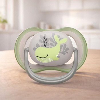 Chupeta Avent Ultra Air SCF086/05 6-18 Meses Decorada Baleia Verde 1 Unidade Chupeta Avent Ultra Air SCF086/05 6-18 Meses Decorada Baleia Verde 1 Unidade
