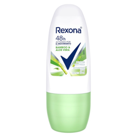 Desodorante Roll-On Rexona Feminino Bamboo e Aloe Vera 30ML