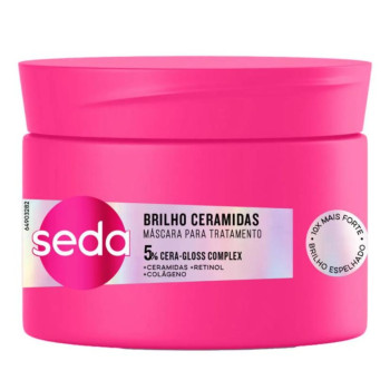 Máscara de Tratamento Seda Brilho Ceramidas 300g