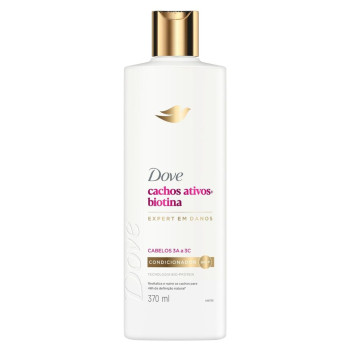 Condicionador Dove Cachos Ativos + Biotina 370Ml