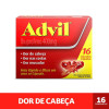 Advil Ibuprofeno 400mg 16 Cápsulas