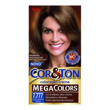 Tinta Cor E Ton Louro Marrom Intens 7.777