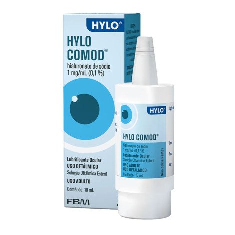 Colírio Lubrificante Hylo Comod 10ml