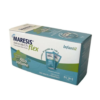 Maresis Flex Fqm Infantil Alto Volume 15 Sachês de 1,08g