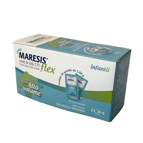 Maresis Flex Fqm Infantil Alto Volume 15 Sachês de 1,08g