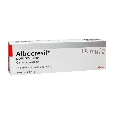 Albocresil Policresuleno 18mg/g Gel 50g + aplicador