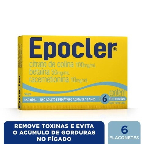 Epocler Abacaxi 6 flaconetes 10ml cada