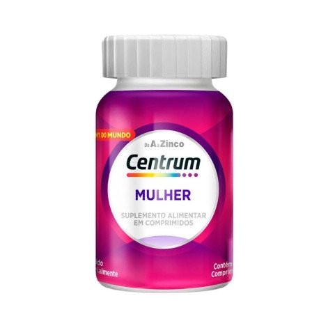  Polivitamínico Centrum Essentials Mulher de A a Zinco 60 comprimidos