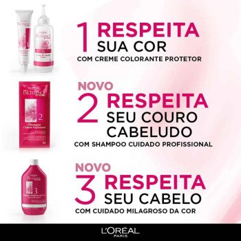 Tinta de Cabelo Permanente Imédia Excellence L'Oréal Paris Creme - 6 Louro Escuro