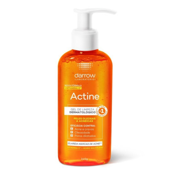 Gel de Limpeza Facial Darrow Actine Antioleosidade 140g
