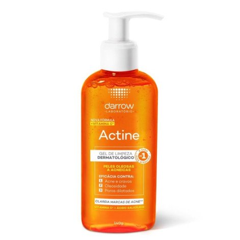 Gel de Limpeza Facial Darrow Actine Antioleosidade 140g