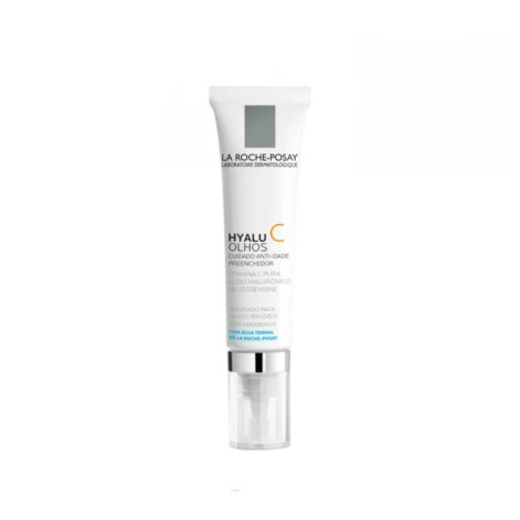 Creme Anti-Idade Olhos Pure Vitamin C Olhos La Roche-Posay Vitamina C para Contorno dos Olhos 15ml