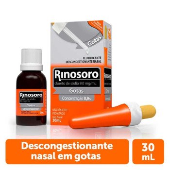 Rinosoro 9,0mg/ml Descongestionante 30ml
