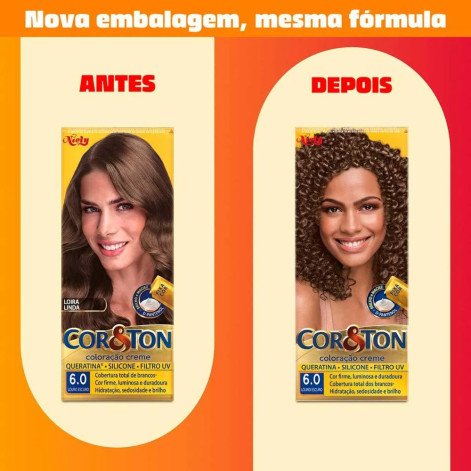 Tinta Cor E Ton Louro Escuro 6.0