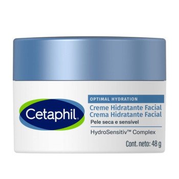 Creme Hidratante Facial Cetaphil Optimal Hydration Com Ácido Hialurônico 48g