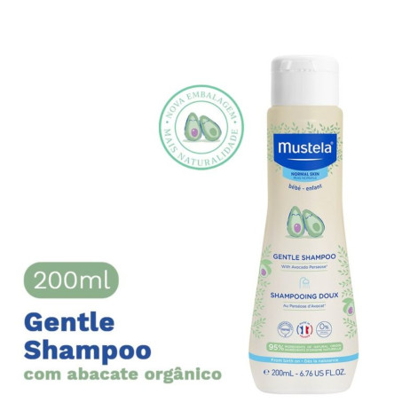 Shampoo Gentle Mustela Bebê 200ml