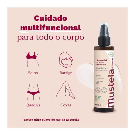 Mustela Maternité L’Essentiel - Loção Corporal Multifuncional 200ml