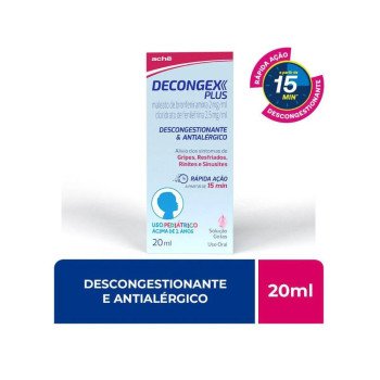 Decongex Plus Pediátrico Gotas 20ml