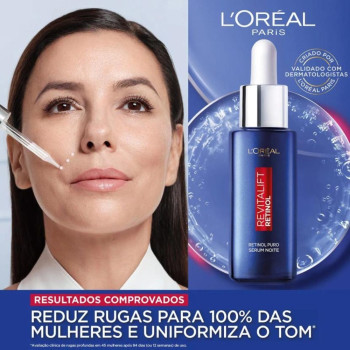 Sérum Antirrugas Noite L'Oréal Paris Revitalift Retinol Renovação Celular Intensiva 30ml